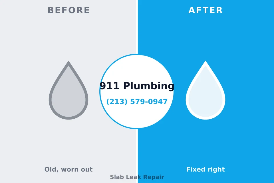 Before and after: plumbing company K. I. Sawyer, MI